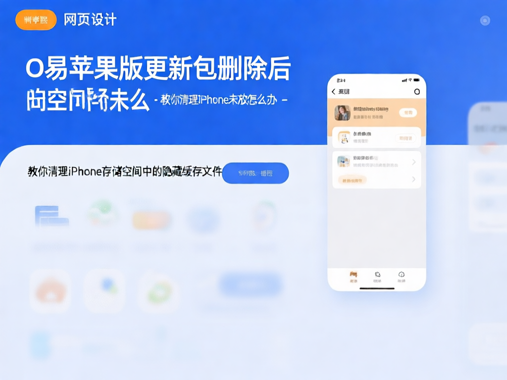 iPhone存储空间清理示意图